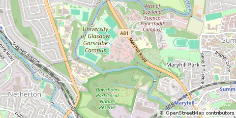 Map of Glasgow