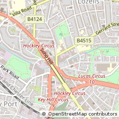 Map of Birmingham