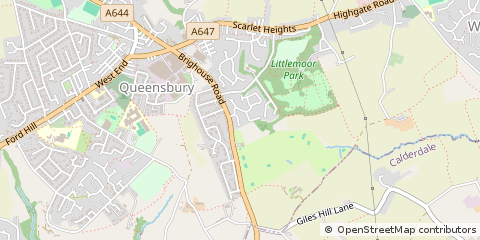 Map of Bradford