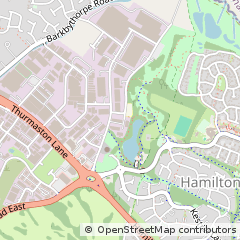 Map of Leicester
