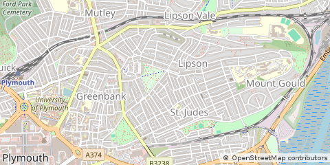 Map of Plymouth