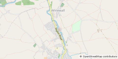 Map of Colne, Lancashire