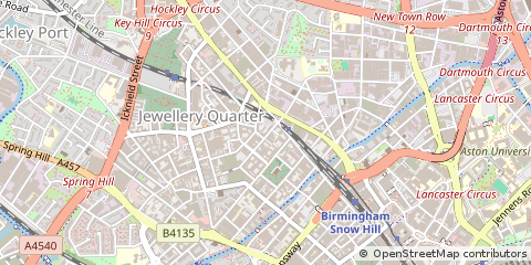 Map of Birmingham