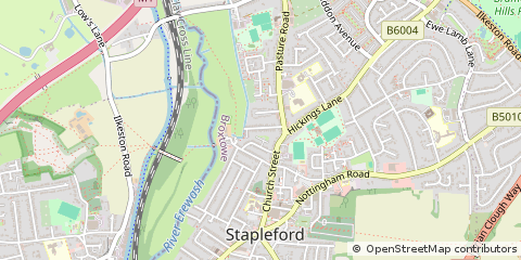 Map of Nottingham