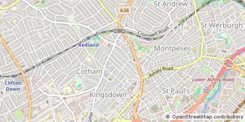 Map of Bristol