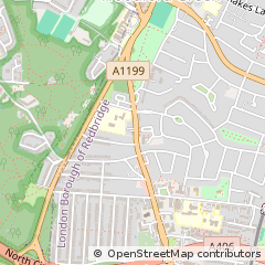 Map of Woodford