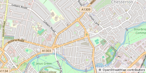 Map of Cambridge