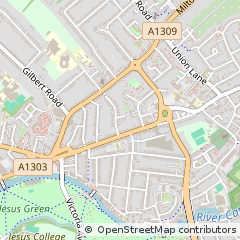 Map of Cambridge