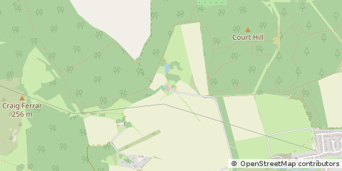 Map of Aboyne, Aberdeenshire