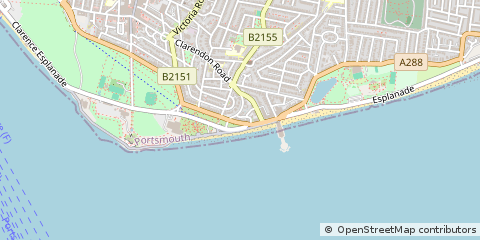 Map of Southsea