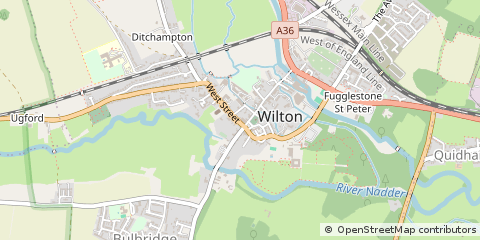 Map of Salisbury