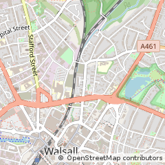 Map of Walsall