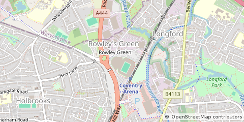 Map of Coventry