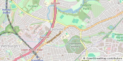 Map of Bristol