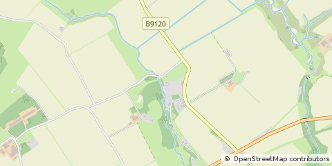 Map of Montrose, Angus