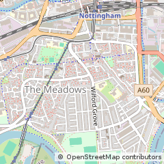 Map of Nottingham