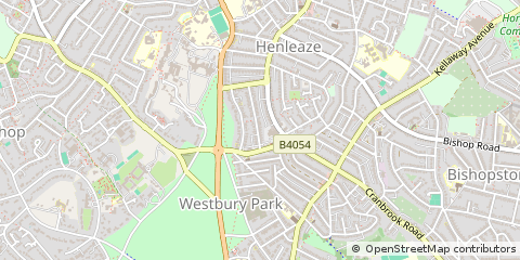 Map of Bristol