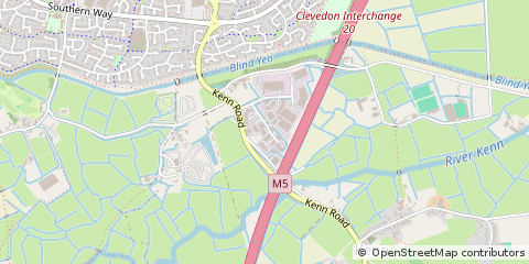 Map of Clevedon