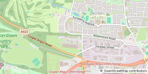 Map of Dundee