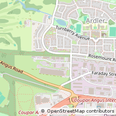 Map of Dundee