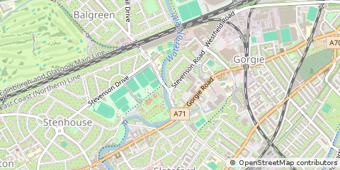 Map of Edinburgh