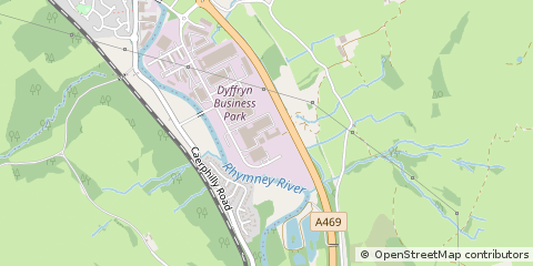 Map of Hengoed