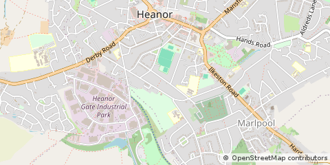 Map of Heanor
