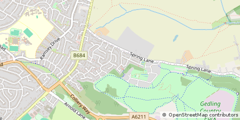 Map of Nottingham