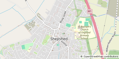 Map of Loughborough