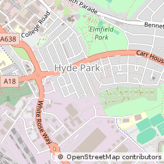 Map of Doncaster