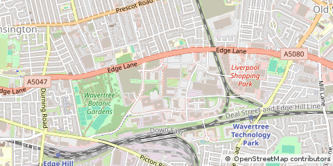 Map of Liverpool