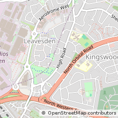 Map of Watford, Hertfordshire