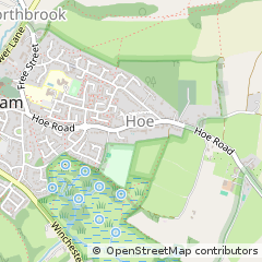 Map of Southampton, Hampshire