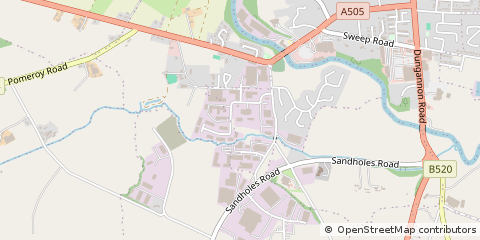Map of Cookstown, Co Tyrone