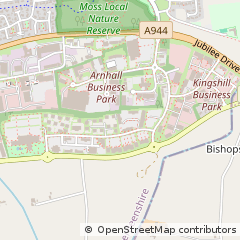 Map of Westhill, Aberdeenshire