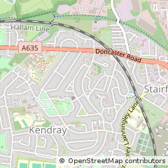 Map of Barnsley