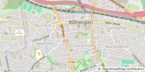 Map of Glasgow