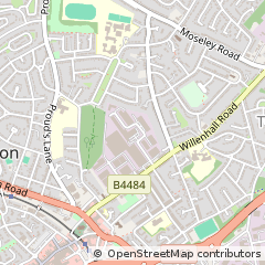 Map of Bilston, Wolverhampton