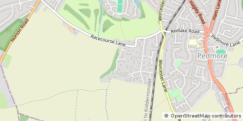 Map of Stourbridge, West Midlands