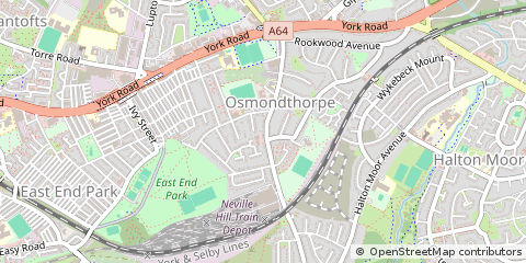 Map of Leeds