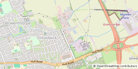Map of York, North Yorkshire