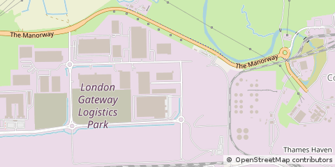 Map of Stanford-LE-Hope, London