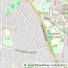 Map of Reading, Berkshire