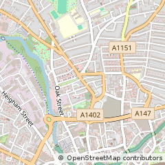 Map of Norwich, Norfolk