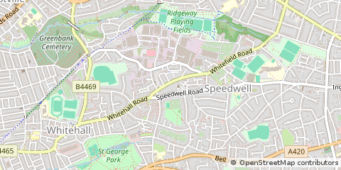 Map of Bristol, Avon