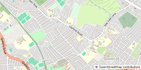 Map of Liverpool, Merseyside