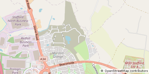 Map of Stafford