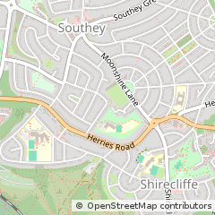 Map of Sheffield