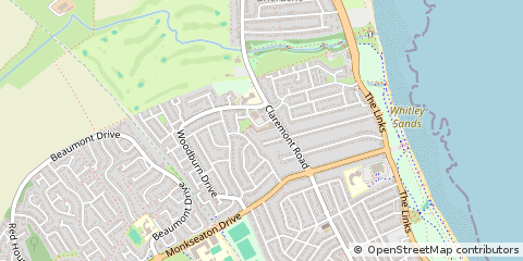 Map of Tyne and Wear