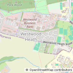 Map of Coventry, Warwickshire